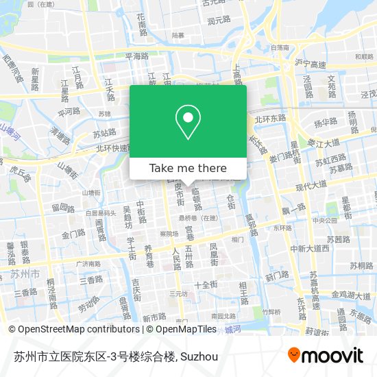 苏州市立医院东区-3号楼综合楼 map