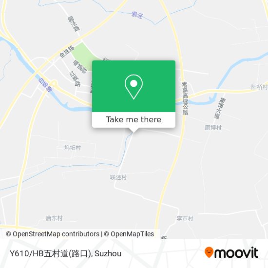 Y610/HB五村道(路口) map