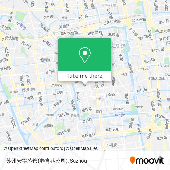 苏州安得装饰(养育巷公司) map