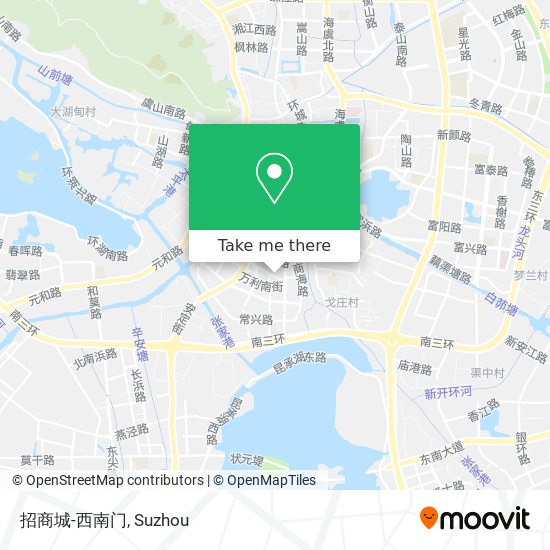 招商城-西南门 map