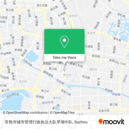 常熟市城市管理行政执法大队琴湖中队 map