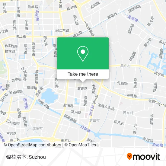 锦荷浴室 map