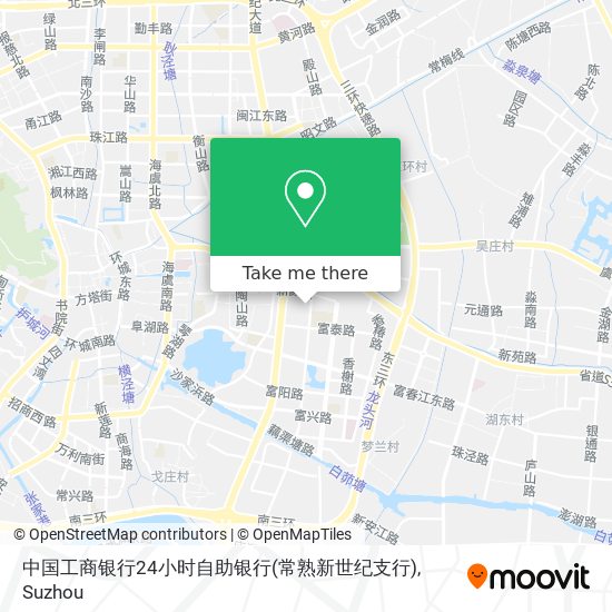 中国工商银行24小时自助银行(常熟新世纪支行) map