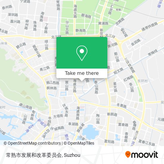 常熟市发展和改革委员会 map