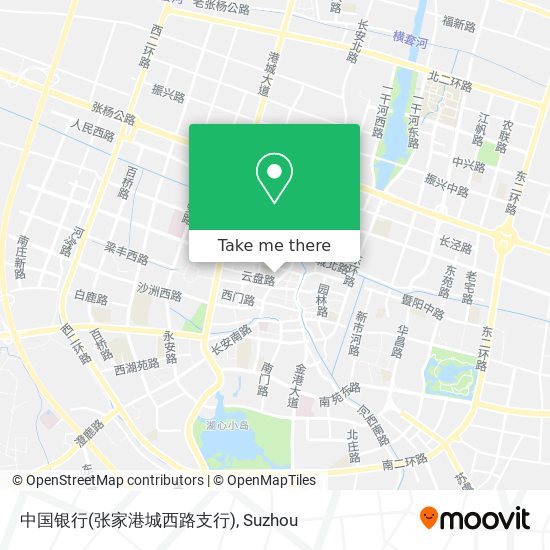 中国银行(张家港城西路支行) map