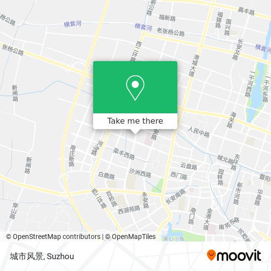 城市风景 map