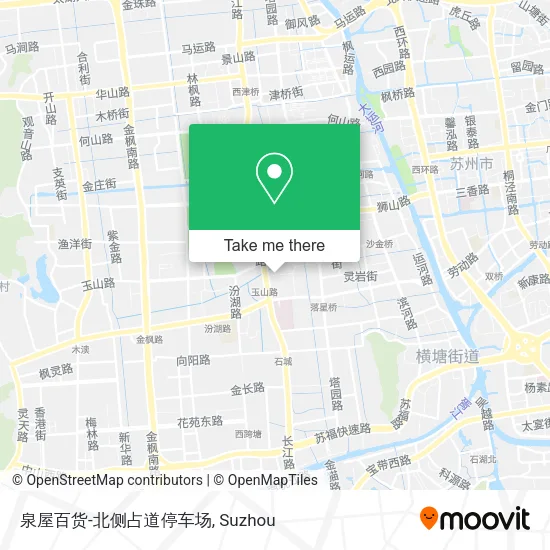 泉屋百货-北侧占道停车场 map