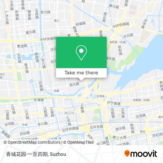 香城花园-一至四期 map