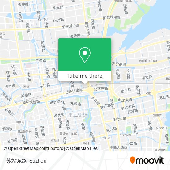 苏站东路 map