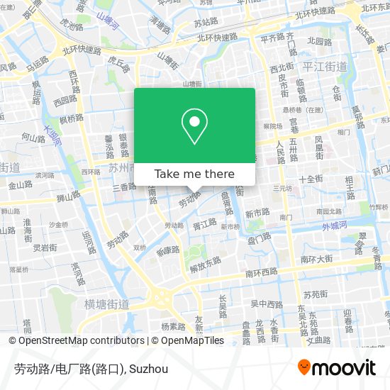 劳动路/电厂路(路口) map