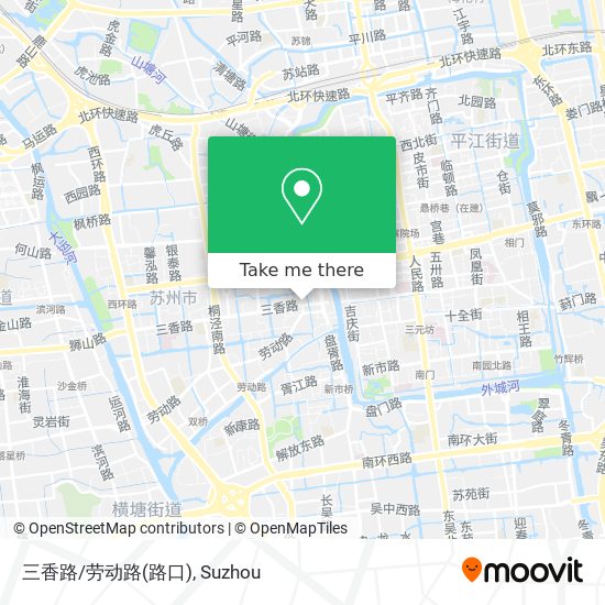 三香路/劳动路(路口) map