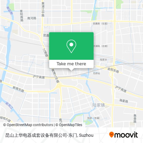 昆山上华电器成套设备有限公司-东门 map