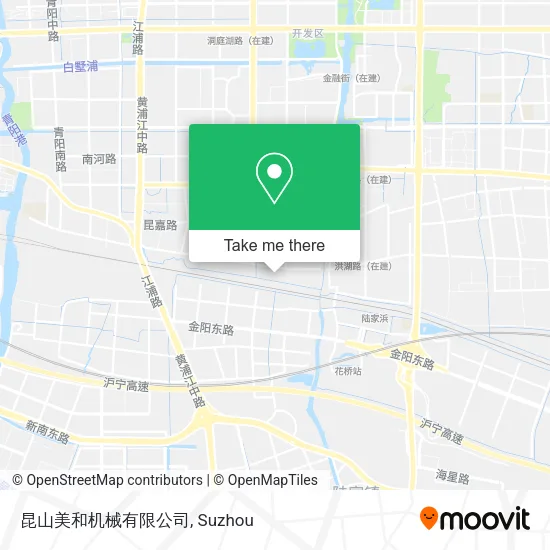 昆山美和机械有限公司 map