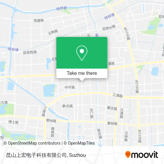 昆山上宏电子科技有限公司 map