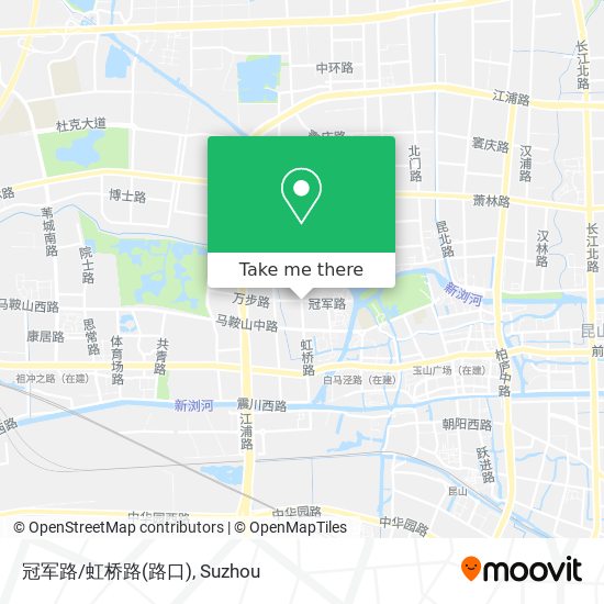 冠军路/虹桥路(路口) map