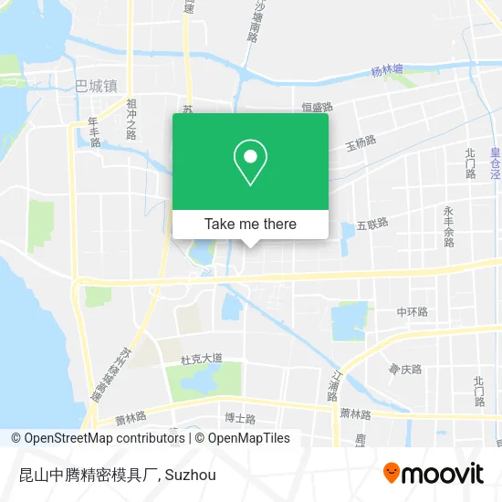 昆山中腾精密模具厂 map