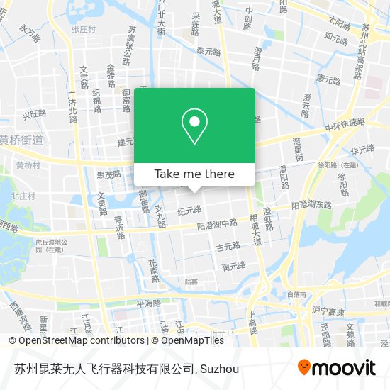 苏州昆莱无人飞行器科技有限公司 map