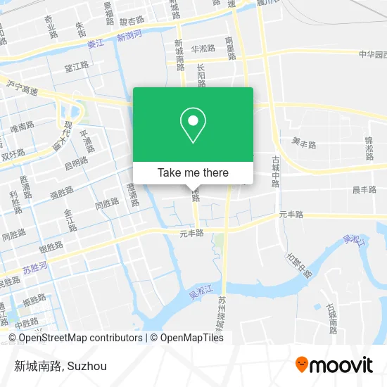 新城南路 map