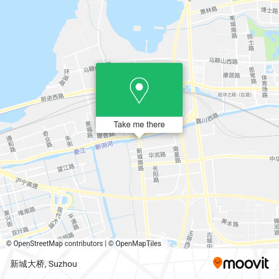 新城大桥 map