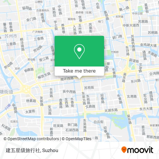 建五星级旅行社 map