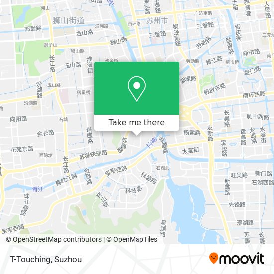 T-Touching map