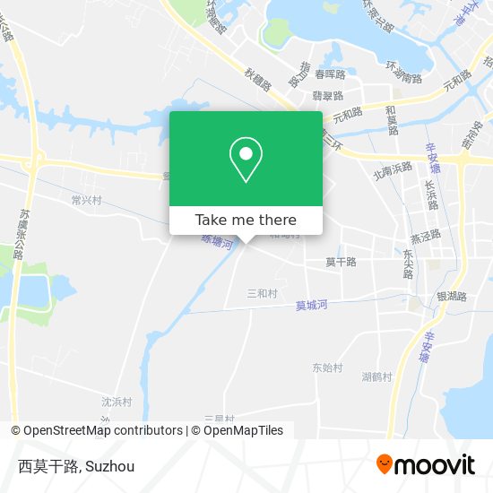 西莫干路 map