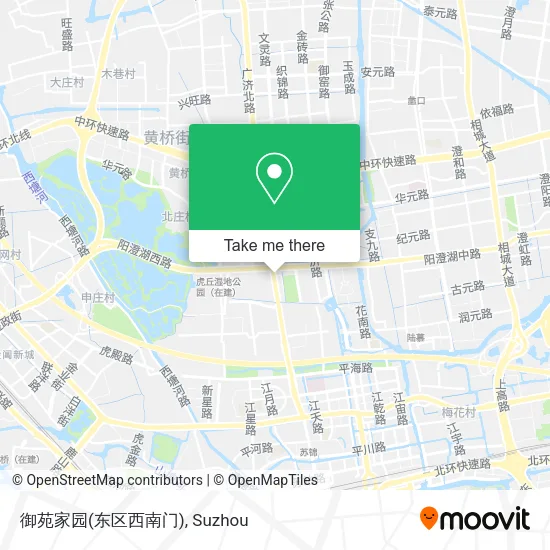 御苑家园(东区西南门) map