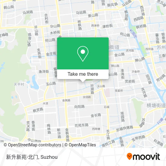 新升新苑-北门 map