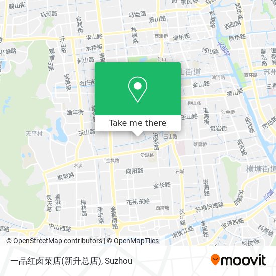 一品红卤菜店(新升总店) map