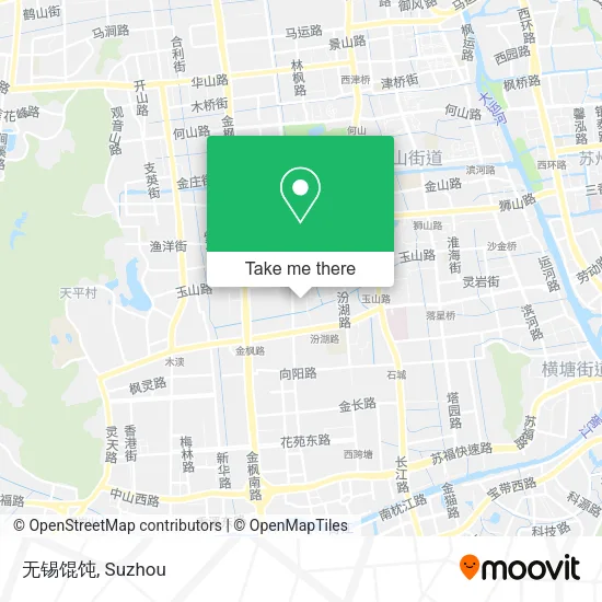 无锡馄饨 map
