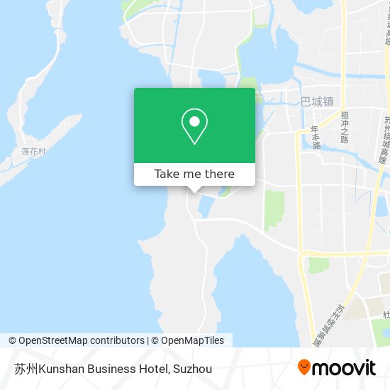 苏州Kunshan Business Hotel map