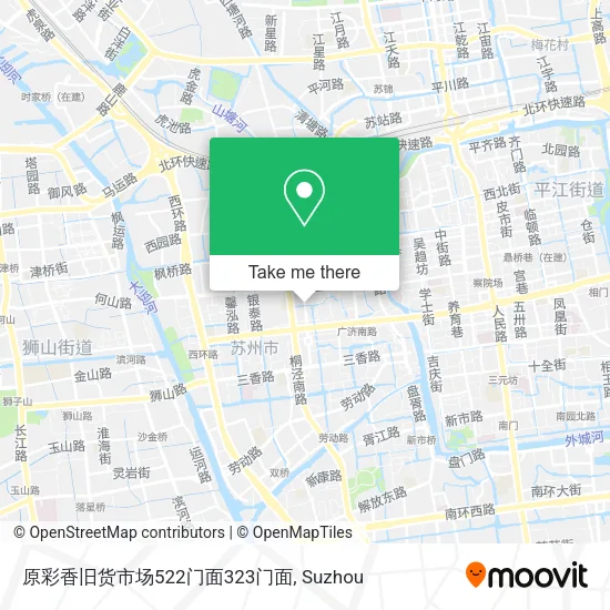 原彩香旧货市场522门面323门面 map