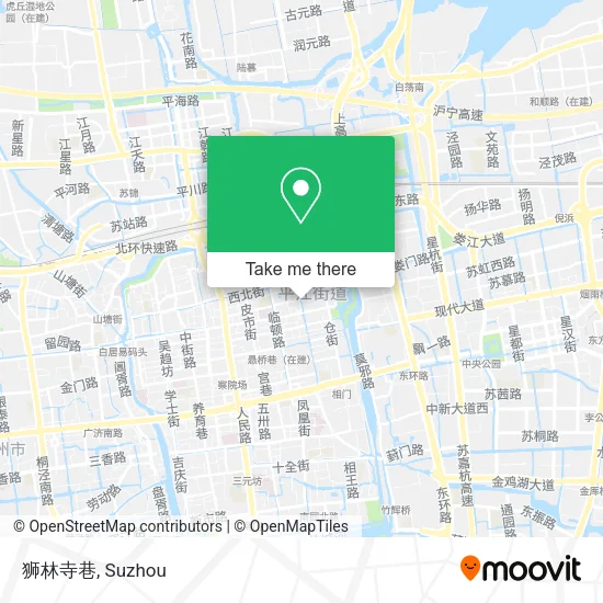 狮林寺巷 map