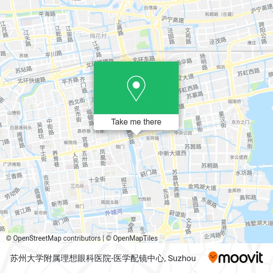苏州大学附属理想眼科医院-医学配镜中心 map