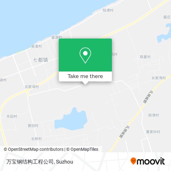 万宝钢结构工程公司 map