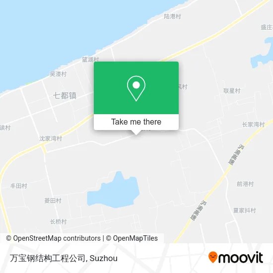 万宝钢结构工程公司 map