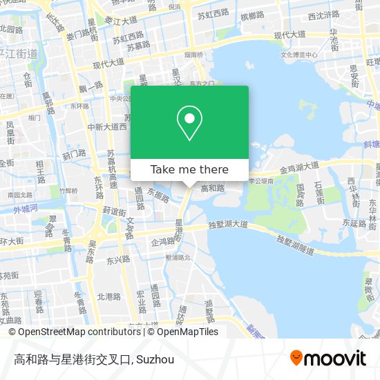 高和路与星港街交叉口 map