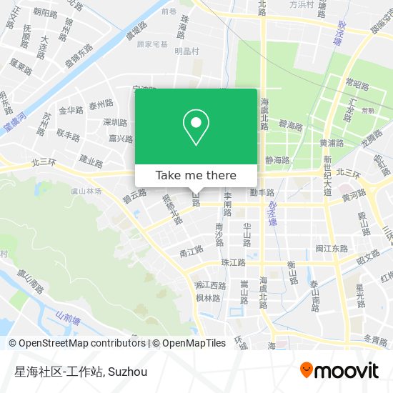 星海社区-工作站 map