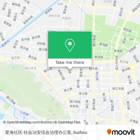 星海社区-社会治安综合治理办公室 map