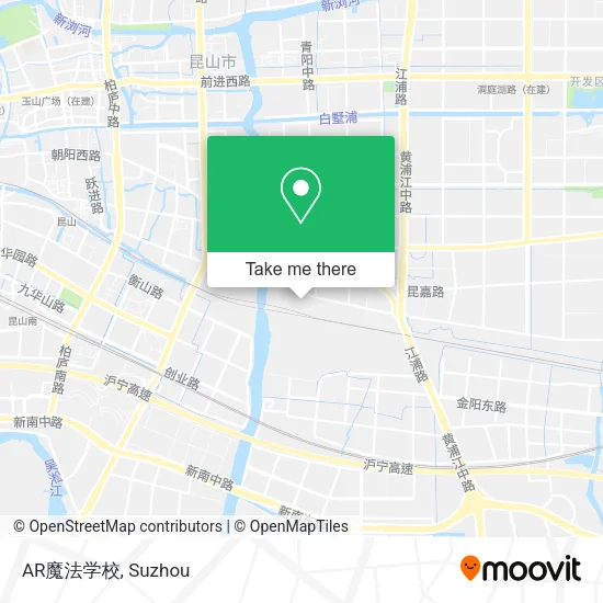 AR魔法学校 map