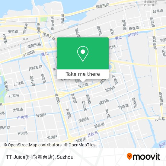 TT Juice(时尚舞台店) map