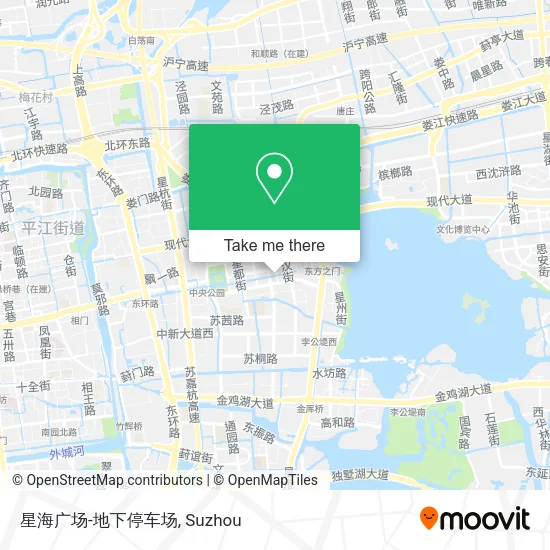 星海广场-地下停车场 map