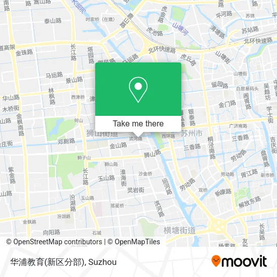 华浦教育(新区分部) map