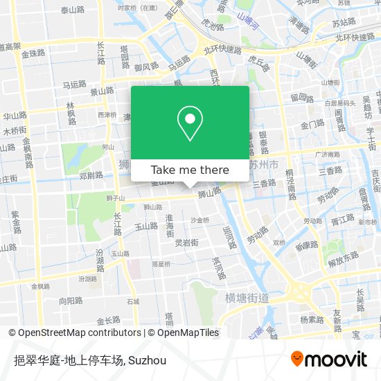 挹翠华庭-地上停车场 map