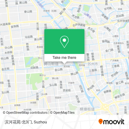 滨河花苑-北3门 map