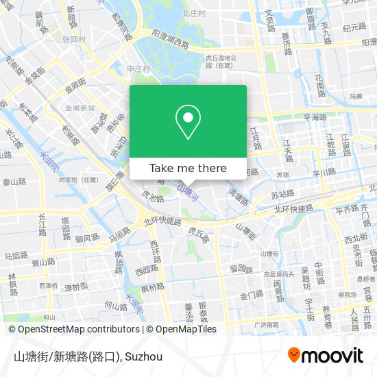 山塘街/新塘路(路口) map