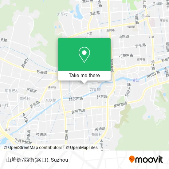 山塘街/西街(路口) map