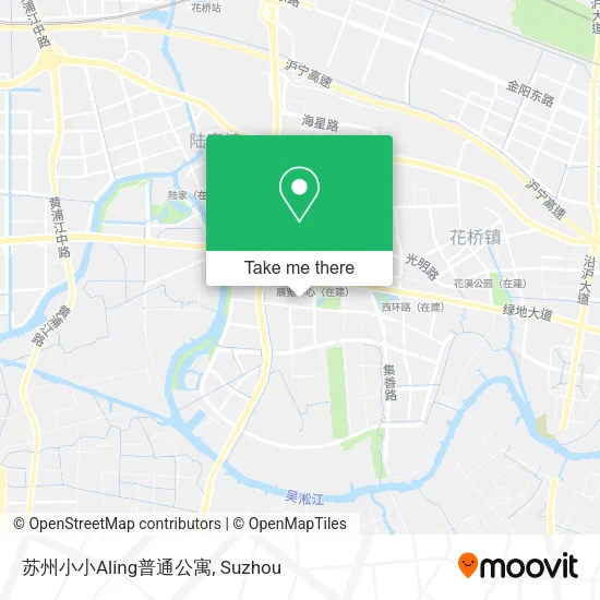 苏州小小Aling普通公寓 map