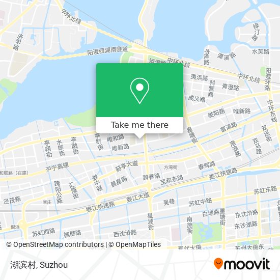湖滨村 map