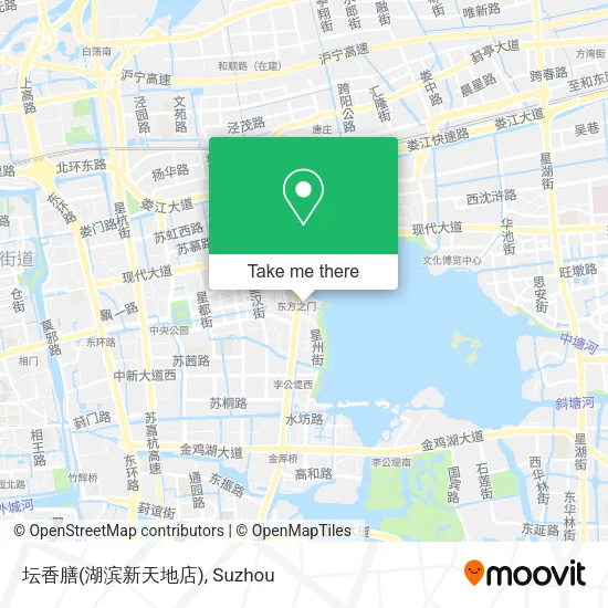 坛香膳(湖滨新天地店) map